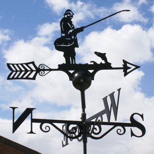 Fisherman Weathervane