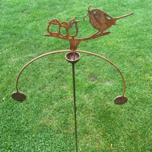 Birds Feeding Wind Rocker