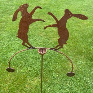 Boxing Hares Wind Rocker