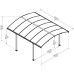 Palram Arcadia 4300 Heavy Duty Carport