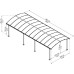 Palram Arcadia 8500 Heavy Duty Carport