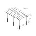 Palram Arcadia Alpine 6400 Extendable Carport