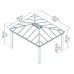 Dallas 12 x 14 Polycarbonate Gazebo