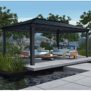 Dallas 12 x 20 Polycarbonate Gazebo