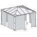 Canopia Palermo 3000/3600 Gazebo Curtain Set