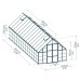 Canopia 10 x 28 Silver Balance Greenhouse