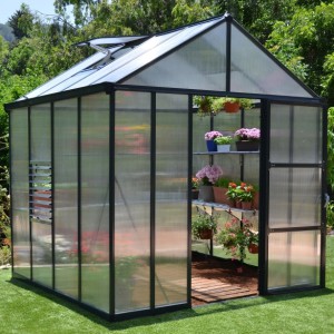 Canopia 8 x 8 Anthracite Glory Greenhouse