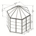 Canopia Oasis 8ft Hexagonal Greenhouse