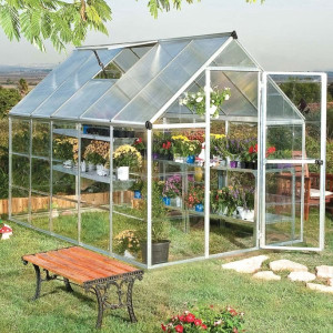 Canopia 6 x 10 Silver Hybrid Greenhouse