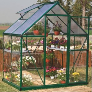 Canopia 6 x 4 Green Hybrid Greenhouse