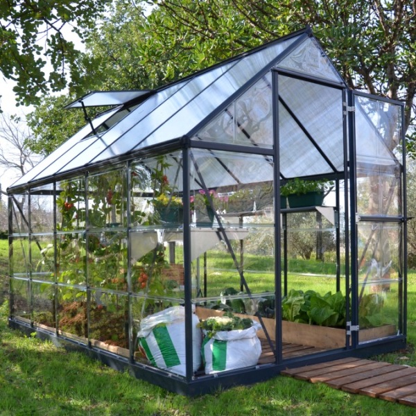 Canopia 6 x 10 Grey Hybrid Greenhouse