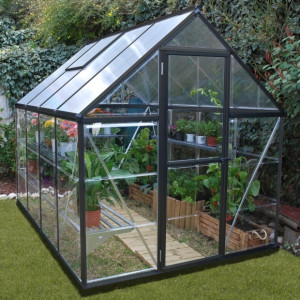 Canopia 6 x 8 Grey Hybrid Greenhouse