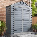 Palram Skylight 6 x 3 Plastic Shed - Grey