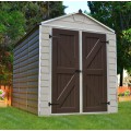 Palram Skylight 6 x 8 Plastic Shed - Tan