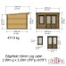 Edgefield 11 x 10 Log Cabin