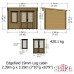 Edgefield 11 x 8 Log Cabin