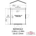 Barnsdale 10 x 10 Log Cabin