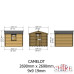 Camelot 9 x 9 Log Cabin