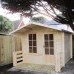 Maulden 10 x 10 Log Cabin with Veranda