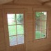Maulden 10 x 10 Log Cabin with Veranda
