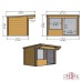 Belgravia 12 x 8 Log Cabin