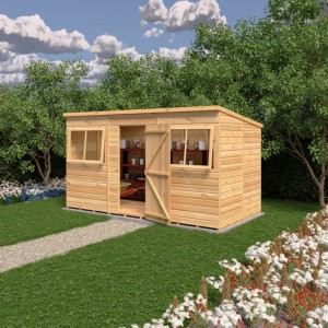 Shiplap 12 x 6 Pent Shed