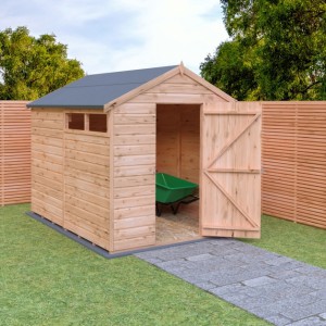 Sherburn 8 x 6 Shiplap Apex Shed