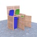 Double Wheelie Bin Store