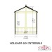 Holkham 6 x 4 Greenhouse