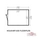 Holkham 6 x 8 Greenhouse