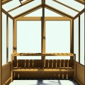 Holkham Greenhouse Staging Bench