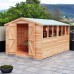 Overlap 8 x 10 Double Door Shed