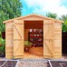 Overlap 8 x 10 Double Door Shed
