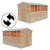 Overlap 8 x 10 Double Door Shed