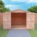 Overlap 8 x 10 Double Door Shed Without Windows
