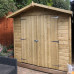 Guernsey 7 x 10 Pressure Treated Shed