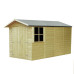 Jersey 7 x 13 Pressure Treated Shed