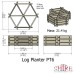 Pressure Treated Hexagonal Planter
