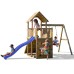 Adventure Peaks Fortress with Slide, Climbing Rope & Swing