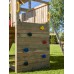 Adventure Peaks Fortress with Slide, Climbing Rope & Swing