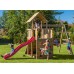 Adventure Peaks Fortress with Slide, Climbing Rope & Swing