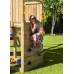Adventure Peaks Fortress with Slide, Climbing Rope & Swing