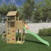 Boomer Pressure Treated Climbing Frame with Swings and Slide