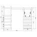 Climber Pressure Treated Climbing Frame with Swing and Slide
