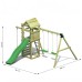 Gaia Pressure Treated Climbing Frame with Swings and Slide