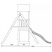 Lucas Pressure Treated Climbing Frame with Swings and Slide