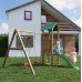 Lucas Pressure Treated Climbing Frame with Swings and Slide