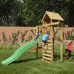 Mixter Pressure Treated Climbing Frame with Swings and Slide