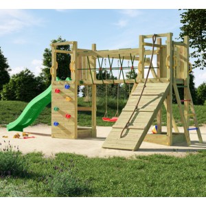 Maxi Fun Climbing Frame With Two Swings
