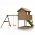 Galaxy Pressure Treated Playfort with Swings and Slide